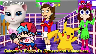 Gulnara's Basics In Gamers and Animations v1.2 - Baldi's Basics Mod