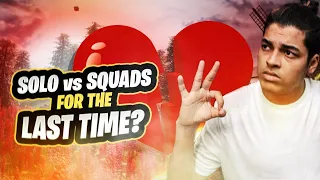 Solo Vs Squads For The Last Time? 💔 || PUBG Mobile : Jonathan