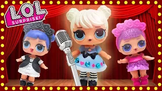 LOL Surprise Dolls Perform A Musical Review! Starring Sugar Queen, MC Swag, Dollface, and Beats!