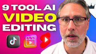 9 Programmi per EDITARE VIDEO GRATIS 🤩 *INCREDIBILE* il FUTURO del Video Editing è l' AI !!!