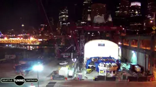 STP time lapse video of repairs to the SR 99 tunneling machine