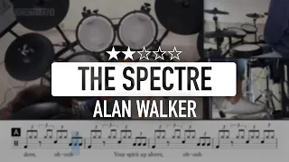 The Spectre - Alan Walker (★★☆☆☆) Pop Drum Cover