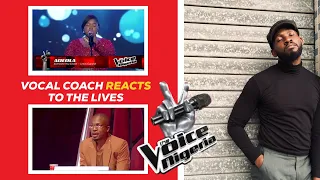 Adeola - Someone You Loved | The Voice Nigeria Season 4 | Live Shows | Vocal Coach DavidB Reacts