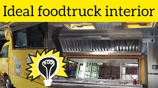 Ideal food truck Interior short video