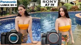 Panasonic Lumix S5 II VS Sony A7 IV Camera Comparison