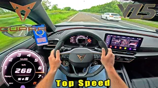 CUPRA FORMENTOR VZ5 | TOP SPEED POV on AUTOBAHN