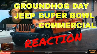 Groundhog day Jeep commercial Super Bowl  2020 Reaction  - The Average Jeepers