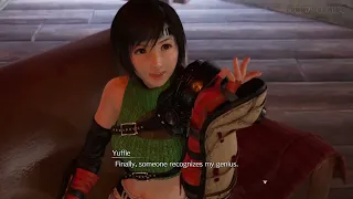 ENG Yuffie Singing Materia Song & Cloud best Dialogue Choices for Yuffie - Final Fantasy VII Rebirth