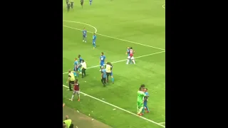 Fans invade pitch in Ligue 1 Match!