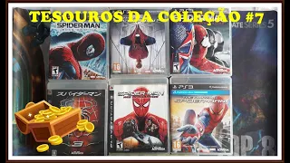 Coleção de jogos do Spider Man de Ps3   Tesouros da Coleção #7