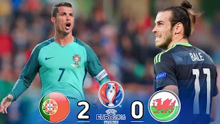 Portugal 2-0 wales》EUFA Euro [2016] Extended Highlights #cristianoronaldo 💥