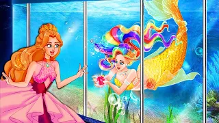 I Was Adopted By A Princess - How To Become A Mermaid? 🌛 Fairy Tales Every Day