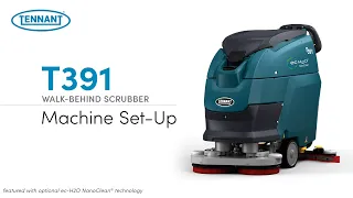 How To Use T391 Walk-Behind Scrubber - Operator Training Video | Tennant Company