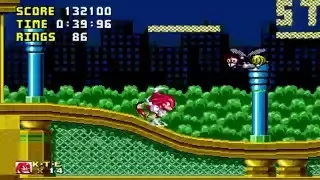 Sonic 1 Megamix V4: City Outskirts Zone (Knuckles, 720p/60fps)