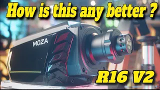 Moza R16 V2 is way better than I expected 👌👍