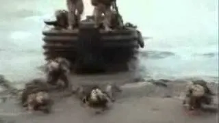 Высадка солдат НАТО на берег