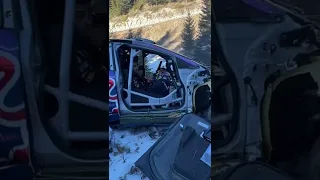 2022 Monte Carlo Rally Crash Adrian Fourmaux