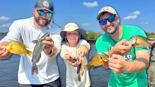 Bayou Fishing Catch and Cook! Eating What We Catch!