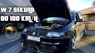 W 7 SEKUND DO SETKI - Seat Leon 1.8t 4x4