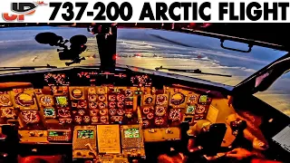 Chrono Aviation 737-200 Winter Cockpit to the Arctic❄️