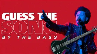 Can You GUESS These Songs By The BASS LINES Only?