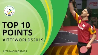 Top 10 Table Tennis Points from #ITTFWorlds2019