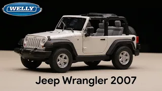 Jeep Wrangler 2007 - Welly 1:24