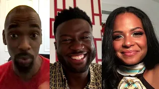 Hilarious RESORT TO LOVE Interview with Jay Pharoah, Christina Milian & Sinqua Walls