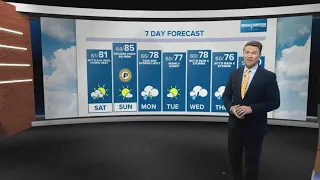 Live Doppler 13 forecast | 4pm Update for Friday, April 26, 2024