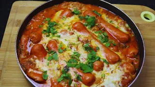 A CARNE ESTÁ CARA! FAÇA PARMEGIANA DE SALSICHA NA FRIGIDEIRA SEM FORNO. PRONTA EM POUCOS MINUTOS.