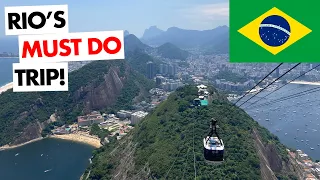 High and Scary!  I rode the Terrifying Sugar Loaf Mountain Cable Car in Rio de Janeiro