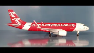 AIRASIA AIRBUS A320neo 1:150 SCALE UNBOXING