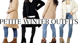 *PETITE* WINTER OUTFIT IDEAS! Outfit Ideas For Petites! I'm 5ft 0''