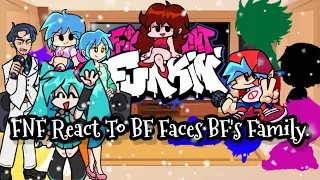 FNF React To BF Faces BF's Family||FRIDAY NIGHT FUNKIN'||ElenaYT.