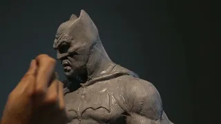Full timelapse of Batman sculpture in monster clay without narration