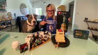 LIVE Statue of Liberty LEGO Build Part 2 w/ Hudson the Dog August 10, 2022