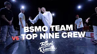 BSMO Team vs Top Nine Crew ★ 1/4 Crews at Break Rumble Arkhangelsk 2023