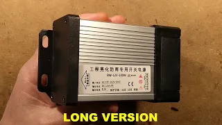 Cheap imported "rainproof" power supply (long version).