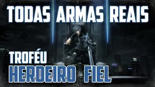 FFXV - Como Pegar Todas as Armas Reais (Troféu: Herdeiro Fiel) Royal Arms