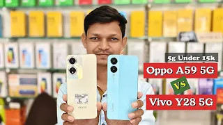 Oppo A59 5G Vs Vivo Y28 5G Review , Details , Comparison & Many More