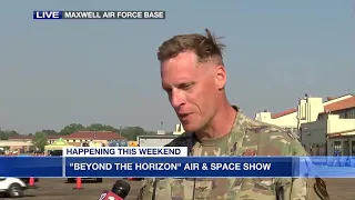 Maxwell Air Force Base commander speaks ahead of weekend air show