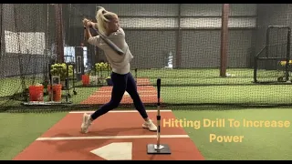 Hitting Drill to Increase Power