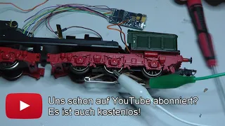 Modellbahn-Tutorials.de - Folge 2: Einbau ESU Loksound 5 in Märklin Lokomotive