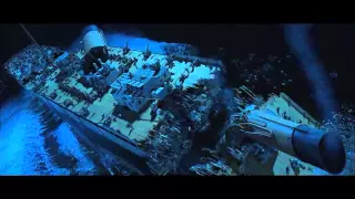 Titanic sink scene with other music