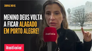 BAIRRO MENINO DEUS, EM PORTO ALEGRE, VOLTA A ALAGAR COM CHUVA FORTE! CONFIRA!