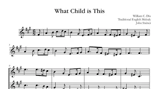 What Child is This | Unadorned Trumpet Carol