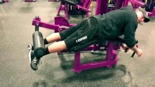 Planet Fitness - How To Use The Leg Curl Machine