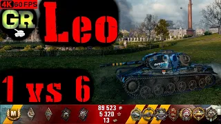 World of Tanks Leo Replay - 9 Kills 5.2K DMG(Patch 1.4.0)