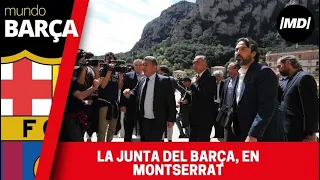 La junta del Barça se reúne en Montserrat