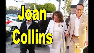 Joan Collins Still looking Fabulous at 88 going to dinner at one of her Favorites Spots